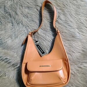 Alexis Bendel Boho Shoulder Bag Peach Orange